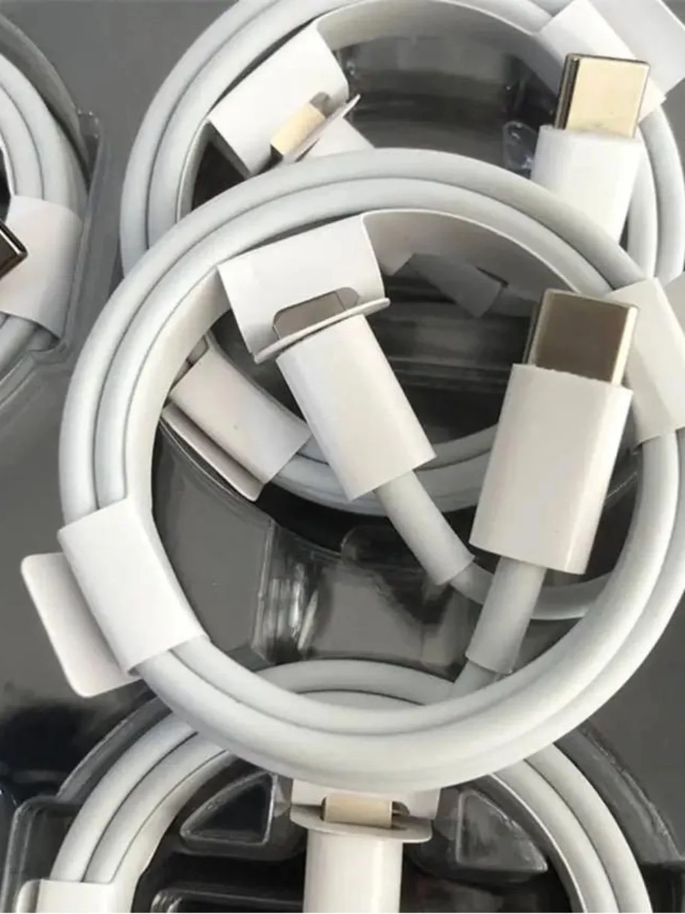 White USB-C to Lightning Fast Charging Cable - Compatible with iPhone